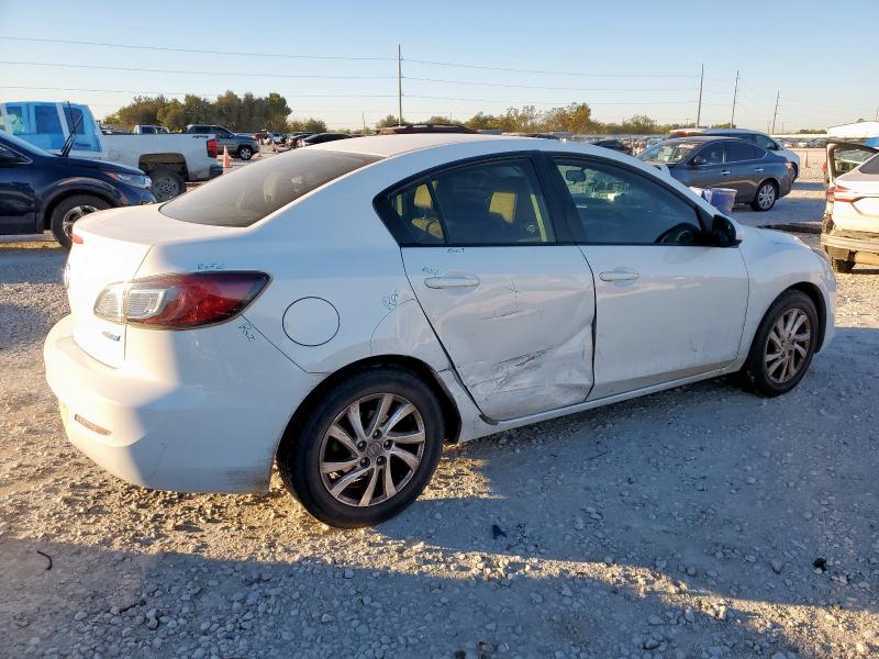 JM1BL1V71C1570311 - 2012 MAZDA 3 I WHITE photo 3