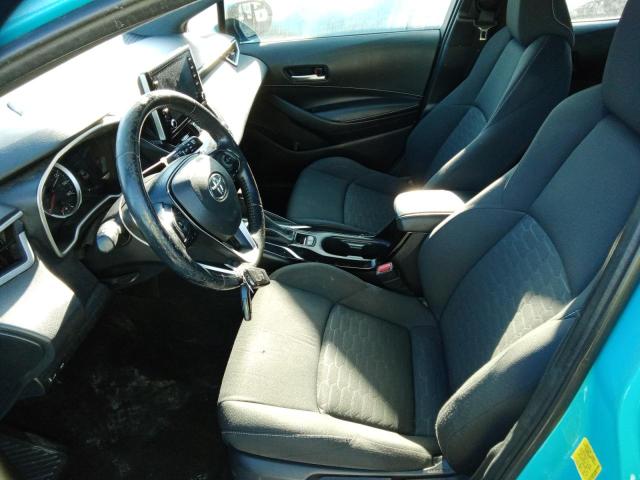 JTNK4RBE7K3029356 - 2019 TOYOTA COROLLA SE Синій фото 7