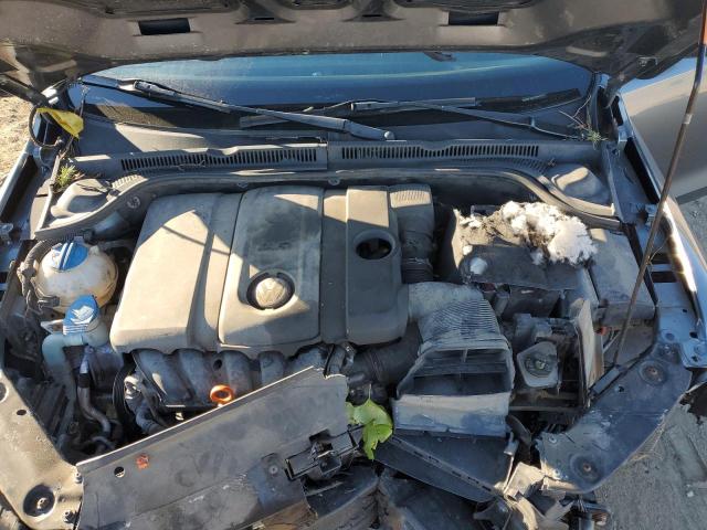 3VWDP7AJ1DM287877 - 2013 VOLKSWAGEN JETTA SE GRAY photo 11