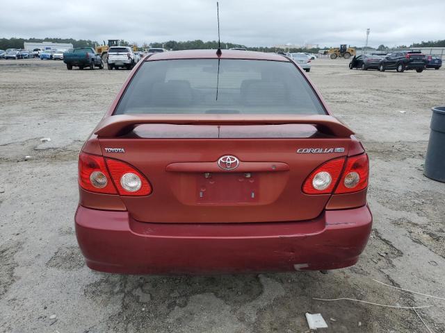 1NXBR32E65Z352987 - 2005 TOYOTA COROLLA CE BURGUNDY photo 6