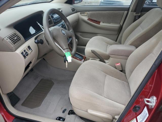 1NXBR32E65Z352987 - 2005 TOYOTA COROLLA CE BURGUNDY photo 7