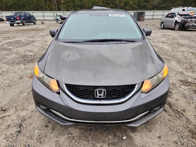 19XFB2F99EE049427 - 2014 HONDA CIVIC EXL GRAY photo 5