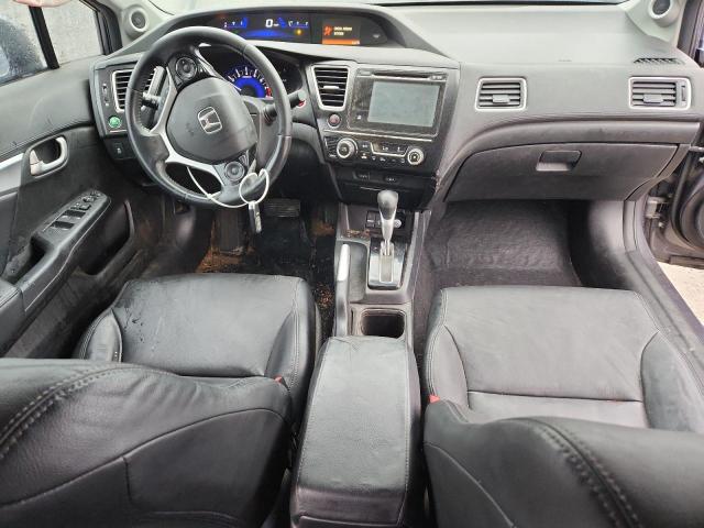 19XFB2F99EE049427 - 2014 HONDA CIVIC EXL GRAY photo 8