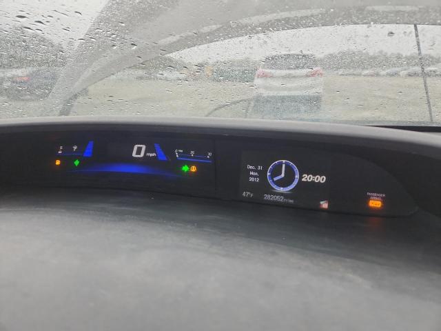 19XFB2F99EE049427 - 2014 HONDA CIVIC EXL GRAY photo 9