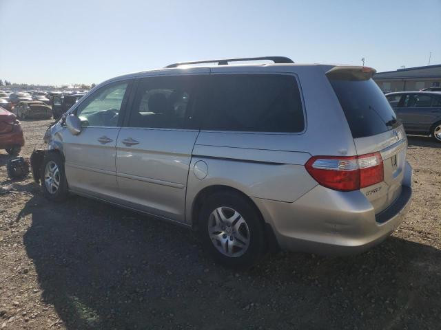 5FNRL38607B413184 - 2007 HONDA ODYSSEY EXL SILVER photo 2