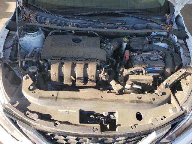 3N1AB7AP1KY448780 - 2019 NISSAN SENTRA S WHITE photo 11