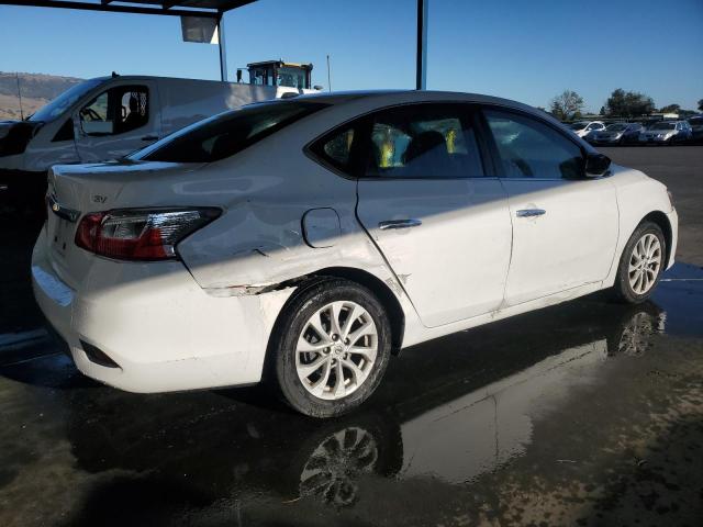 3N1AB7AP1KY448780 - 2019 NISSAN SENTRA S WHITE photo 3