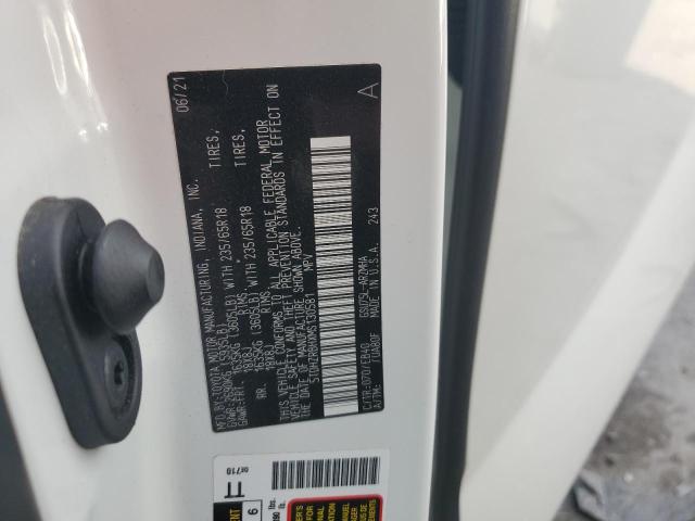 5TDHZRBHXMS130581 - 2021 TOYOTA HIGHLANDER XLE Beyaz fotoğraf 13