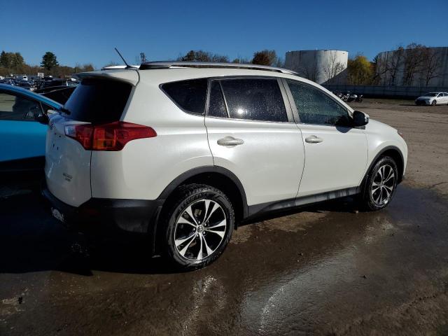 JTMDFREV0FD163967 - 2015 TOYOTA RAV4 LIMITED WHITE photo 3