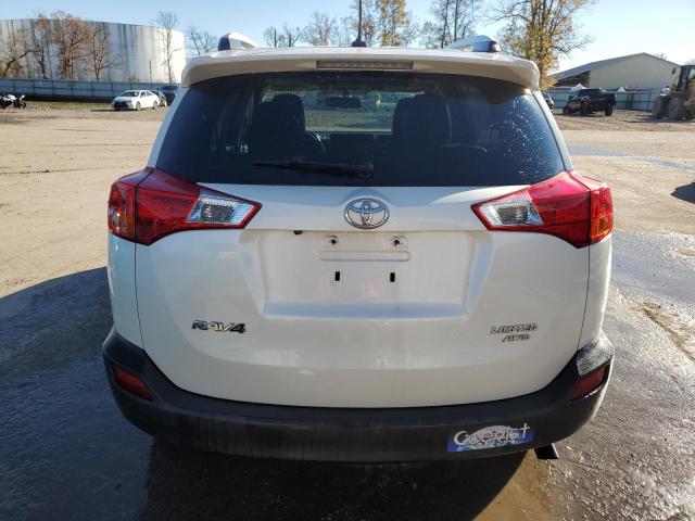 JTMDFREV0FD163967 - 2015 TOYOTA RAV4 LIMITED WHITE photo 6