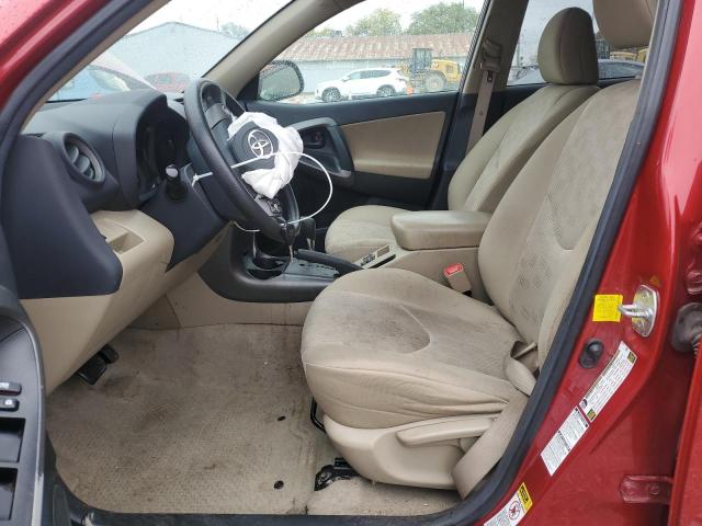 2T3BF4DV3CW265810 - 2012 TOYOTA RAV4 RED photo 7
