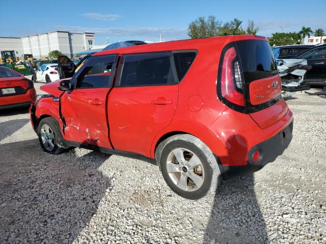 KNDJN2A28K7656541 - 2019 KIA SOUL RED photo 2
