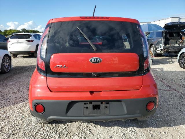 KNDJN2A28K7656541 - 2019 KIA SOUL RED photo 6