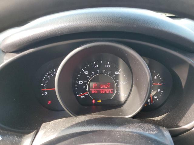 KNDJN2A28K7656541 - 2019 KIA SOUL RED photo 9