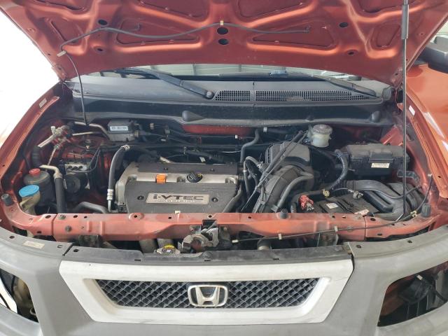 5J6YH28625L014966 - 2005 HONDA ELEMENT EX ORANGE photo 11