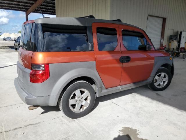 5J6YH28625L014966 - 2005 HONDA ELEMENT EX ORANGE photo 3