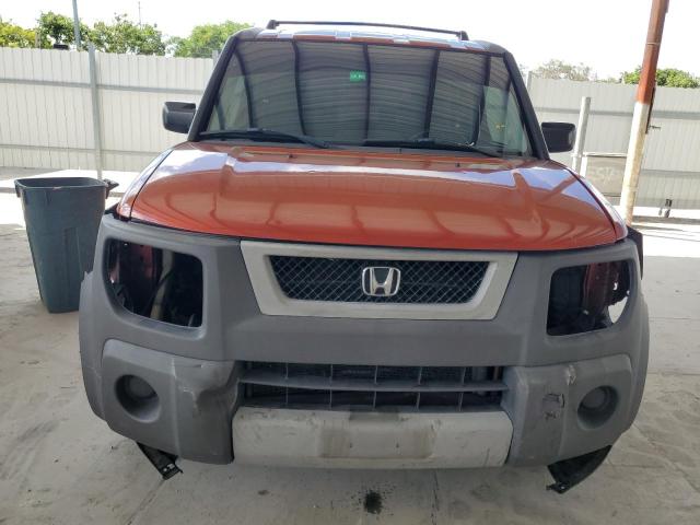 5J6YH28625L014966 - 2005 HONDA ELEMENT EX ORANGE photo 5