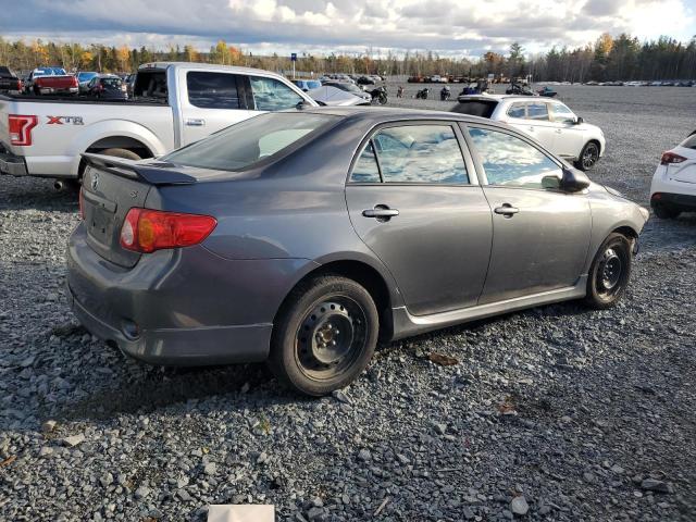 2T1BU4EE6AC266266 - 2010 TOYOTA COROLLA BASE CHARCOAL photo 3