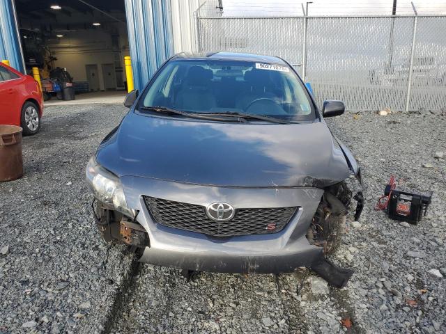 2T1BU4EE6AC266266 - 2010 TOYOTA COROLLA BASE CHARCOAL photo 5