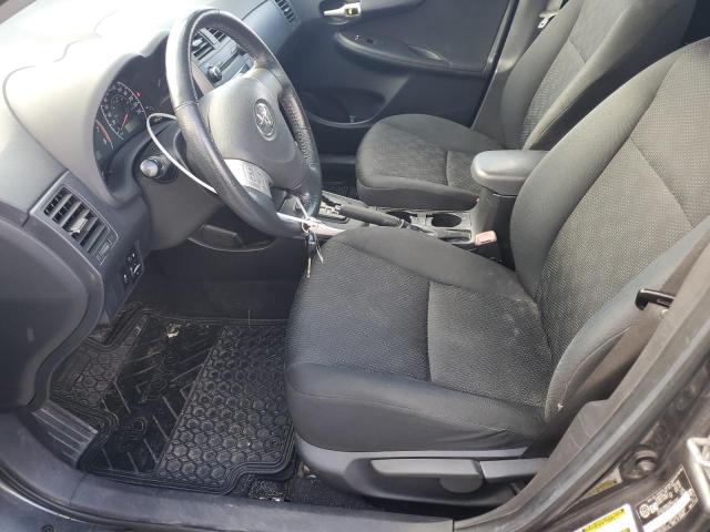 2T1BU4EE6AC266266 - 2010 TOYOTA COROLLA BASE CHARCOAL photo 7