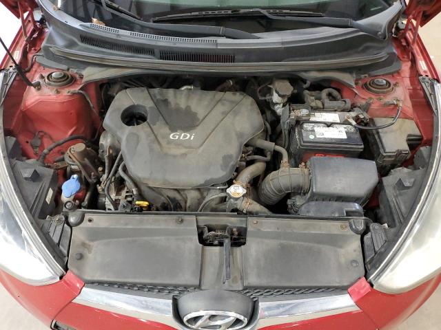 KMHTC6AD0CU044582 - 2012 HYUNDAI VELOSTER 红色 照片 11