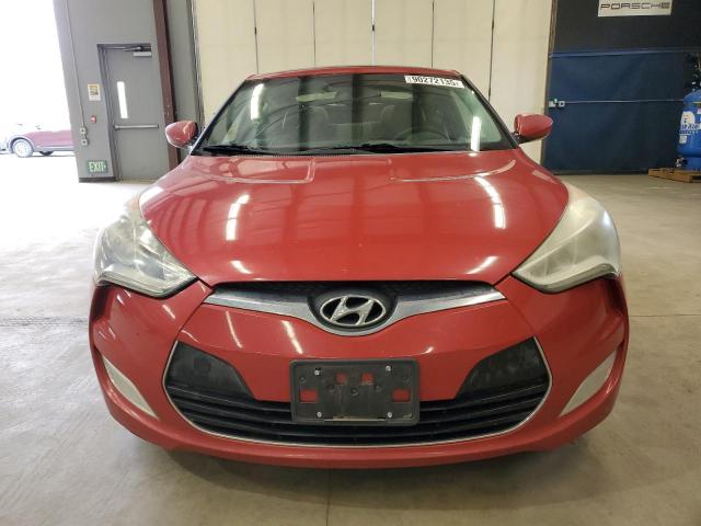 KMHTC6AD0CU044582 - 2012 HYUNDAI VELOSTER 红色 照片 5