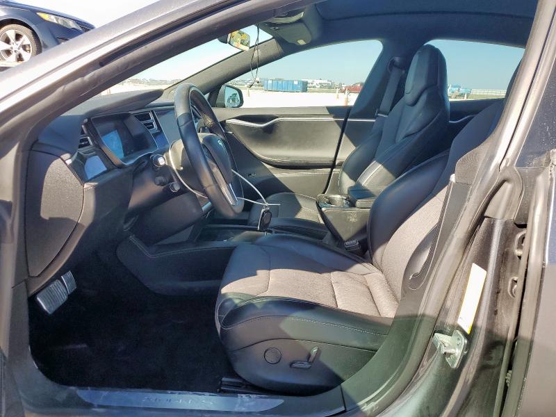 5YJSA1E23HF231686 - 2017 TESLA MODEL S ნაცრისფერი ფოტო 7