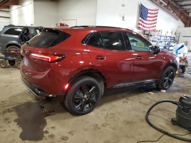LRBFZPR45ND047778 - 2022 BUICK ENVISION ESSENCE Կարմիր լուսանկար 3