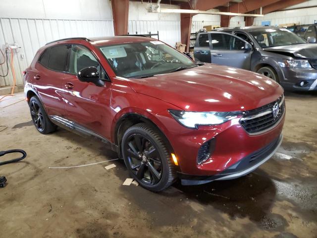 LRBFZPR45ND047778 - 2022 BUICK ENVISION ESSENCE Կարմիր լուսանկար 4