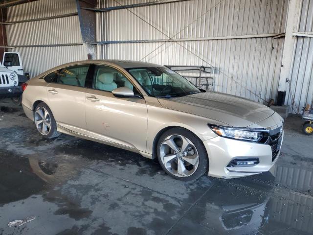 1HGCV1F96JA059237 - 2018 HONDA ACCORD TOURING GOLD photo 4
