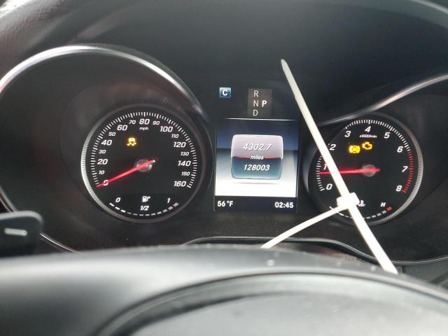 WDC0G4KB7JV014011 - 2018 MERCEDES-BENZ GLC 300 4MATIC WHITE photo 9