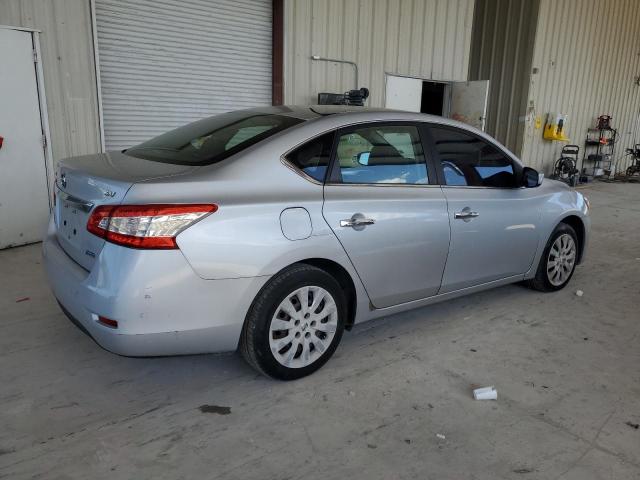 1N4AB7AP3DN905088 - 2013 NISSAN SENTRA S SILVER photo 3