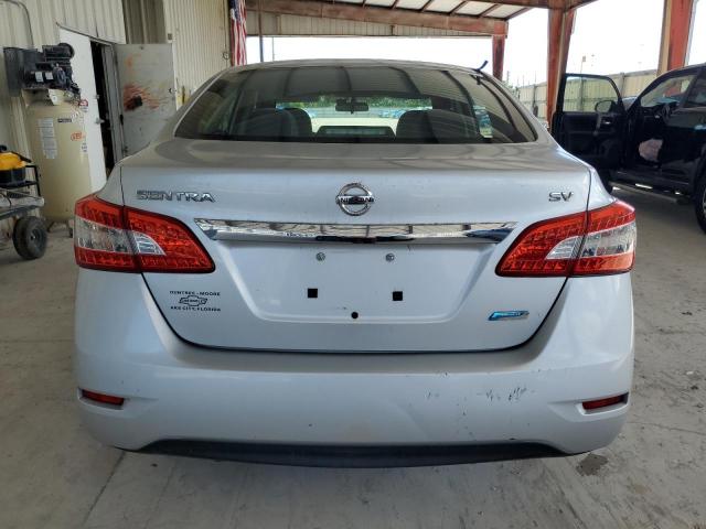 1N4AB7AP3DN905088 - 2013 NISSAN SENTRA S SILVER photo 6