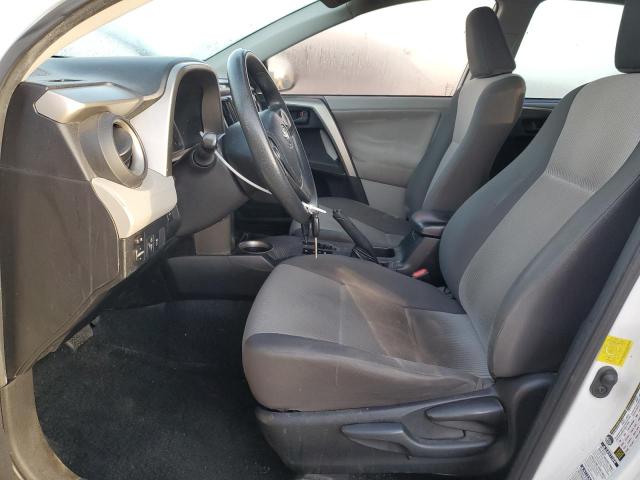 2T3BFREV4DW054256 - 2013 TOYOTA RAV4 LE WHITE photo 7