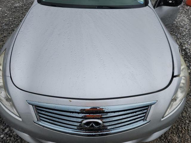 JN1CV6AP5DM718447 - 2013 INFINITI G37 BASE SILVER photo 11