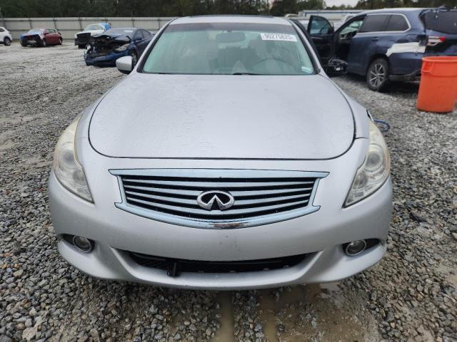JN1CV6AP5DM718447 - 2013 INFINITI G37 BASE SILVER photo 5