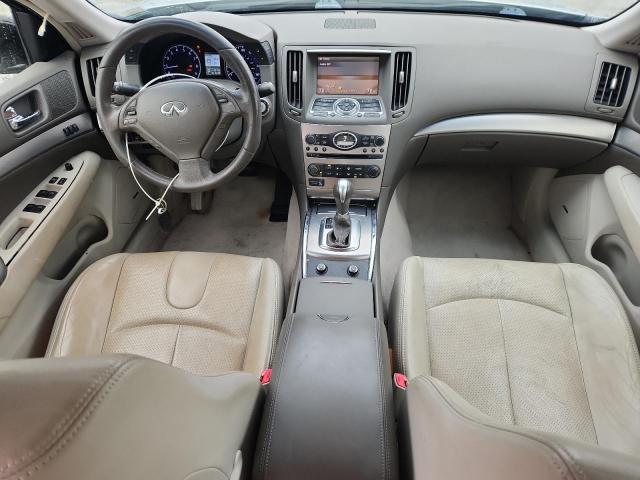 JN1CV6AP5DM718447 - 2013 INFINITI G37 BASE SILVER photo 8