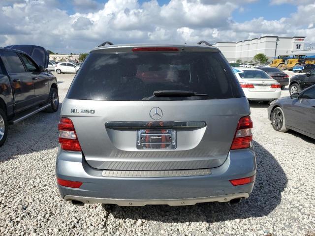 4JGBB5GBXBA748030 - 2011 MERCEDES-BENZ ML 350 GRAY photo 6