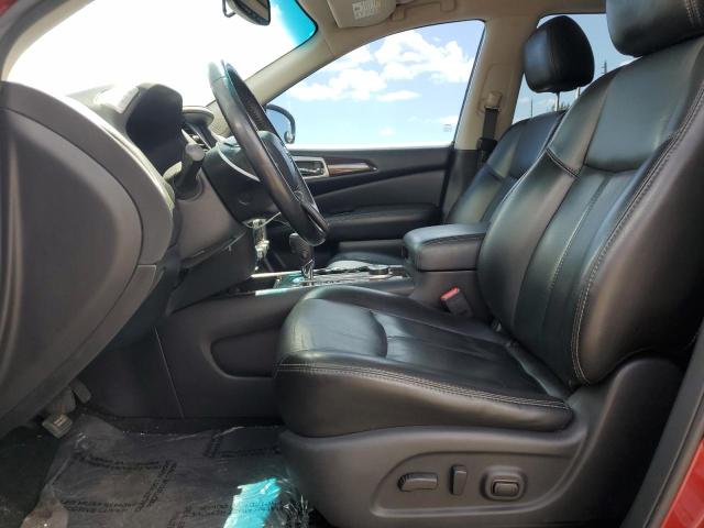 5N1AR2MM1EC688241 - 2014 NISSAN PATHFINDER S RED photo 7