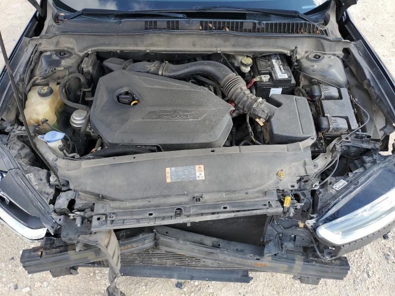 3FA6P0HR7DR303359 - 2013 FORD FUSION SE BLACK photo 11