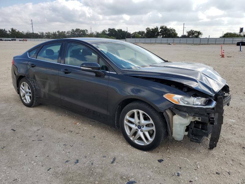 3FA6P0HR7DR303359 - 2013 FORD FUSION SE BLACK photo 4