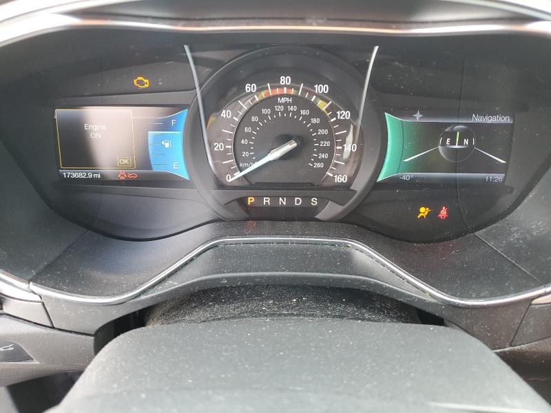 3FA6P0HR7DR303359 - 2013 FORD FUSION SE BLACK photo 9