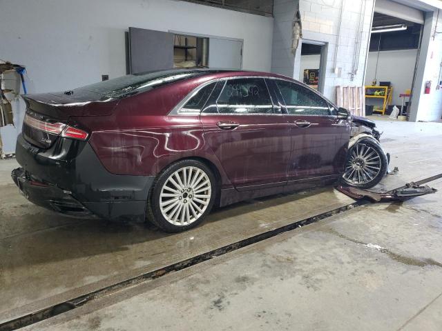 3LN6L2J9XDR826060 - 2013 LINCOLN MKZ BURGUNDY photo 3