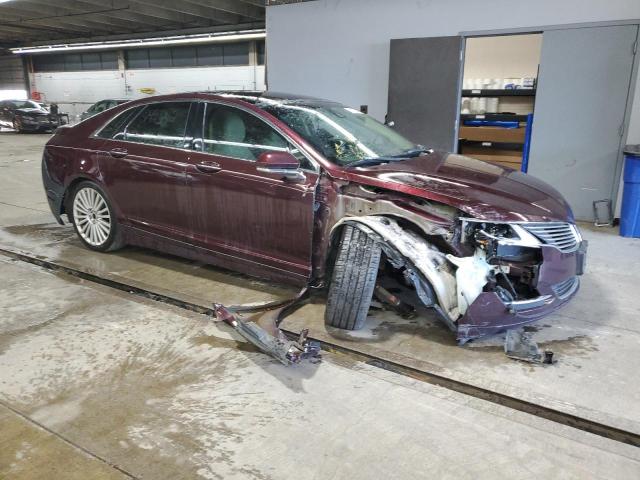 3LN6L2J9XDR826060 - 2013 LINCOLN MKZ BURGUNDY photo 4