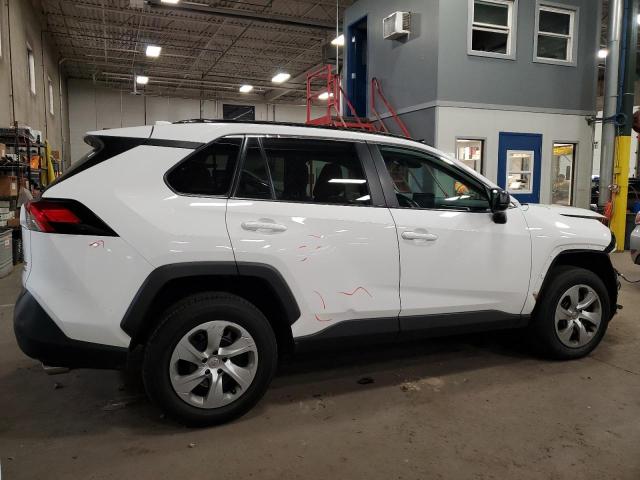 2T3F1RFV6KW051242 - 2019 TOYOTA RAV4 LE WHITE photo 3