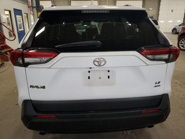 2T3F1RFV6KW051242 - 2019 TOYOTA RAV4 LE WHITE photo 6