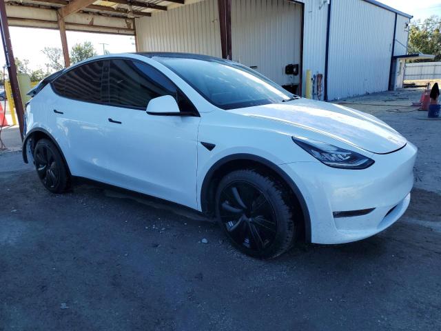 5YJYGDEE4MF294536 - 2021 TESLA MODEL Y WHITE photo 4