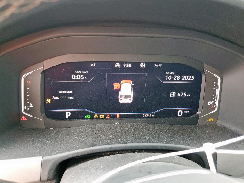 1V2HE2CA0NC217007 - 2022 VOLKSWAGEN ATLAS CROS SE Negro foto 9