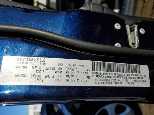 3C4NJCBB5JT471293 - 2018 JEEP COMPASS LATITUDE Mavi foto 12