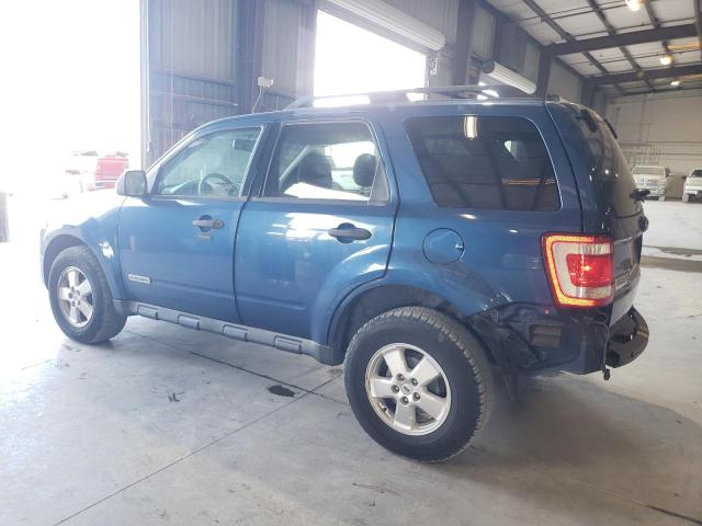 1FMCU93ZX8KE30162 - 2008 FORD ESCAPE XLT BLUE photo 2